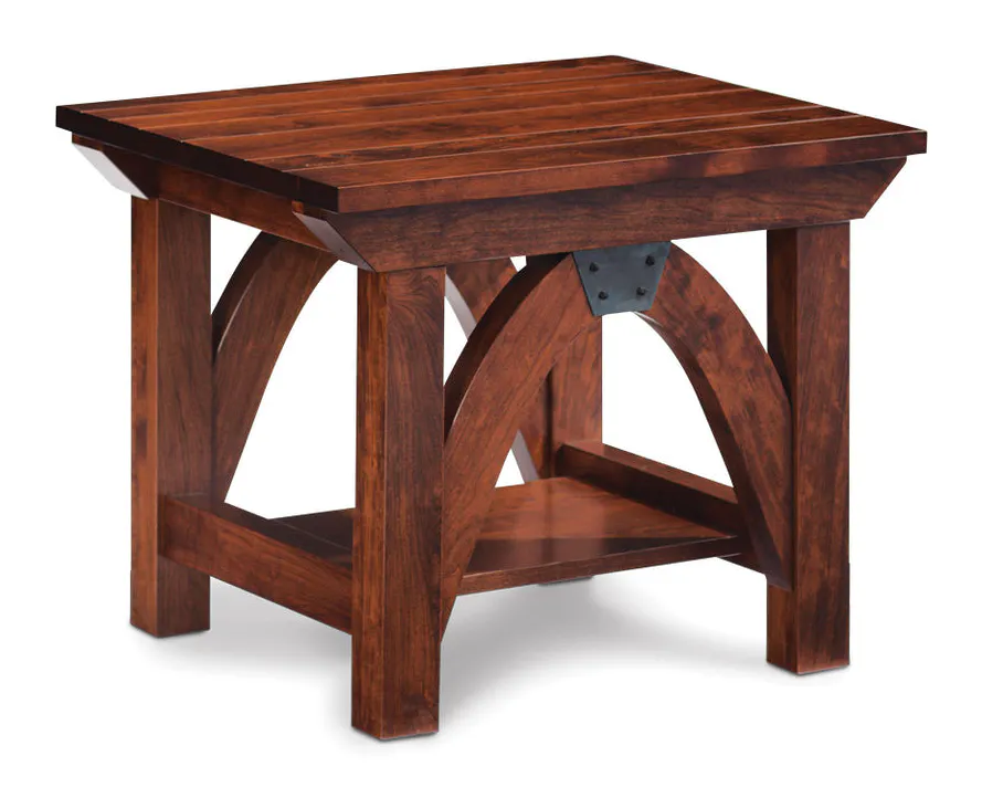 Simply Amish LOTRB-06A14 B&O Railroad Trestle Bridge End Table,16" Simply Amish LOTRB-06A14 B&O Railroad Trestle Bridge End Table,16"