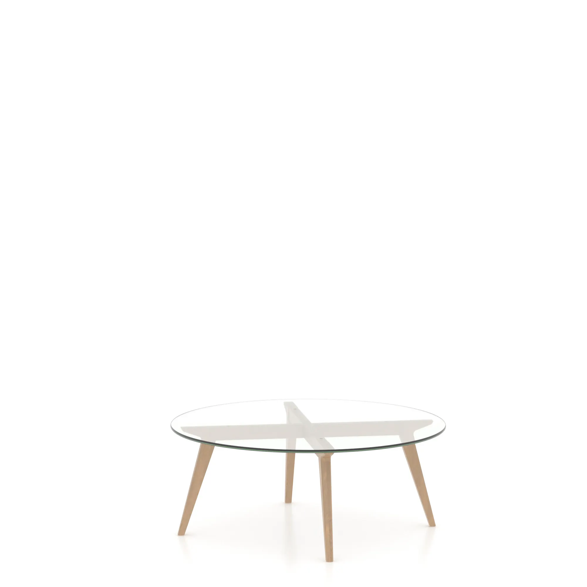 Canadel Living Room CRN04242CL20MDFNF Round Coffee Table