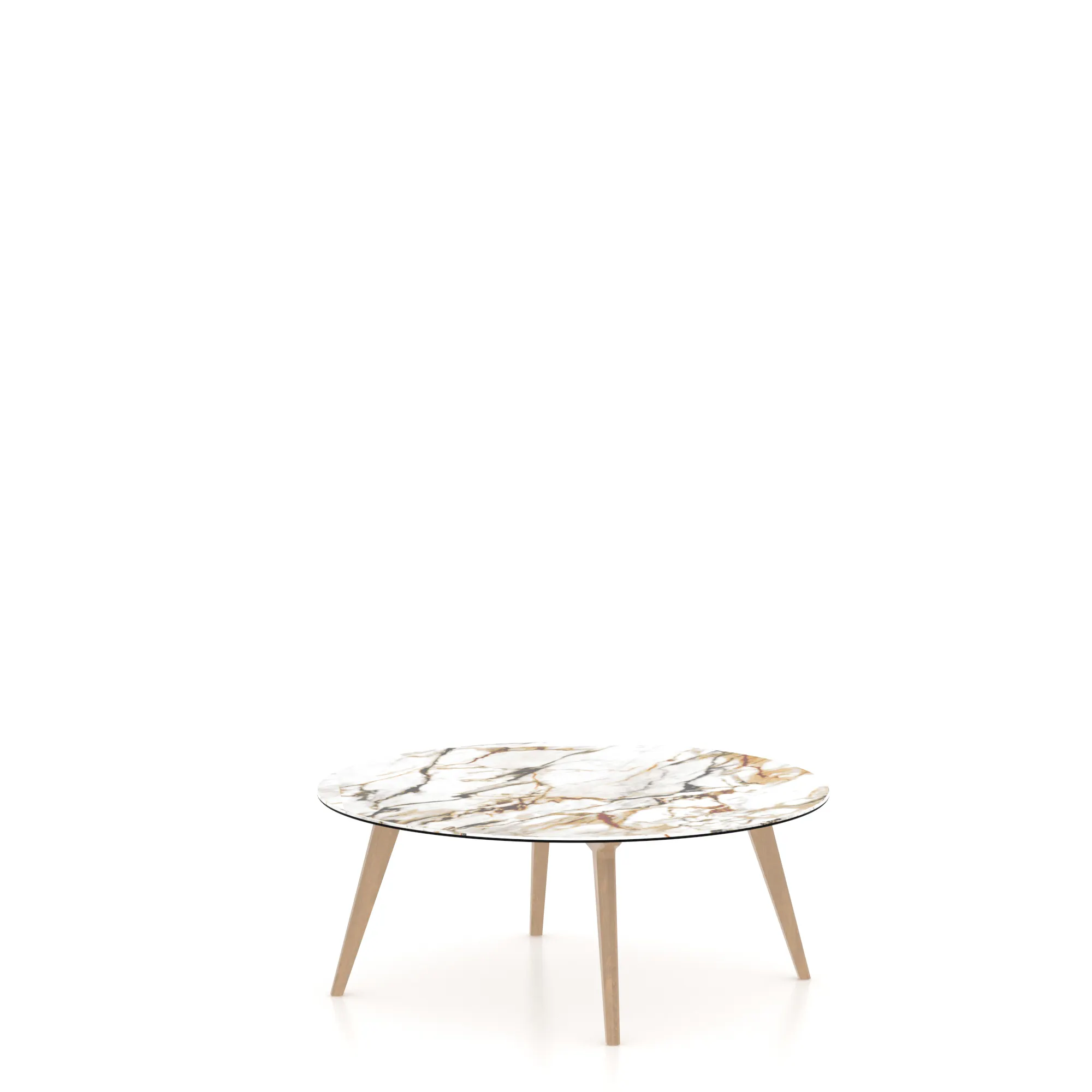 Canadel Living Room CRN04242W220MDFNF Round Coffee Table