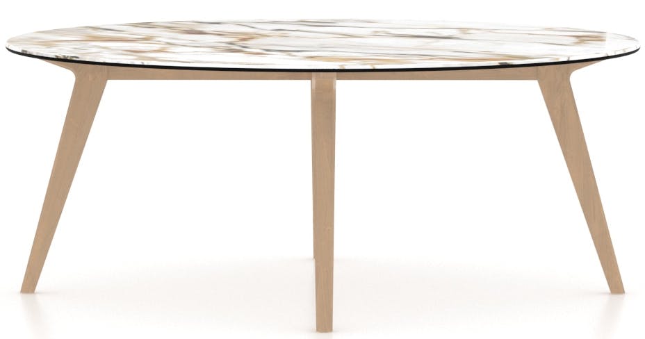 Canadel Living Room CRN04242W220MDFNF Round Coffee Table Canadel Living Room CRN04242W220MDFNF Round Coffee Table