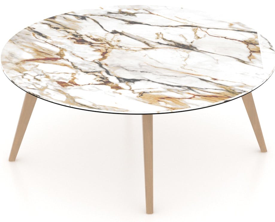 Canadel Living Room CRN04242W220MDFNF Round Coffee Table Canadel Living Room CRN04242W220MDFNF Round Coffee Table