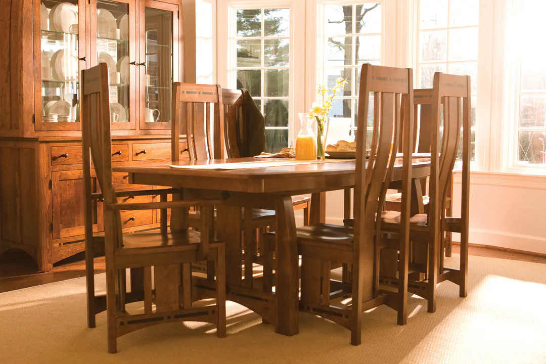 Simply Amish SAABS30-F Aspen Stationary Barstool With Inlay Simply Amish SAABS30-F Aspen Stationary Barstool With Inlay