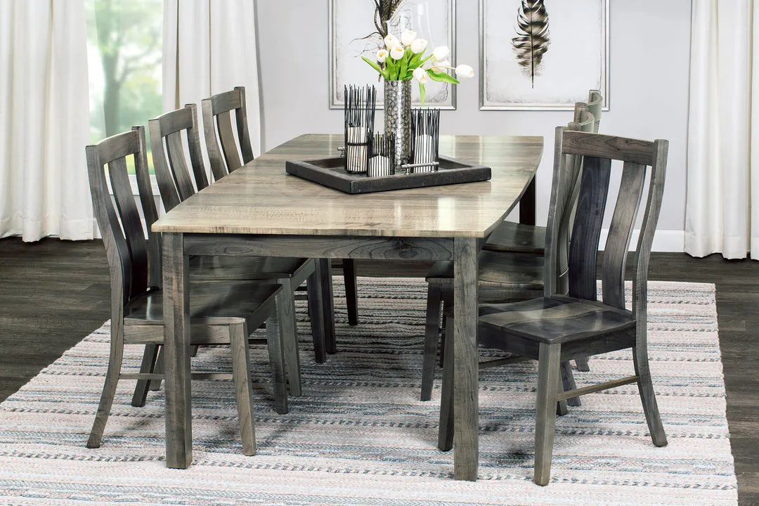 Simply Amish ETSHE-J01K14B Sheffield Boat Table - One 18" leaf Simply Amish ETSHE-J01K14B Sheffield Boat Table - One 18" leaf