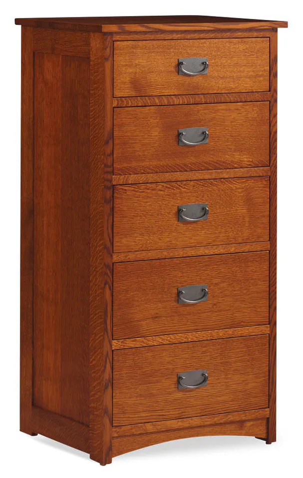 Simply Amish EC105LC Prairie Mission Lingerie Chest Simply Amish EC105LC Prairie Mission Lingerie Chest