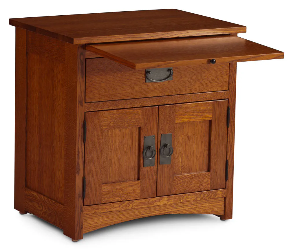 Simply Amish EC115NS Prairie Mission Nightstand with Doors Simply Amish EC115NS Prairie Mission Nightstand with Doors