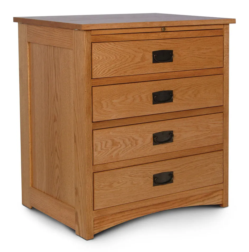 Simply Amish EC140SBC Prairie Mission Deluxe Nightstand with Drawers Simply Amish EC140SBC Prairie Mission Deluxe Nightstand with Drawers