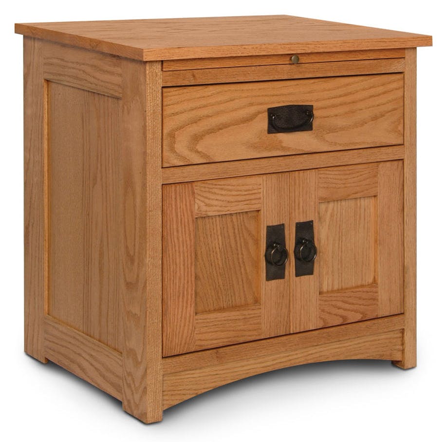 Simply Amish EC150SNS Prairie Mission Deluxe Nightstand with Doors Simply Amish EC150SNS Prairie Mission Deluxe Nightstand with Doors