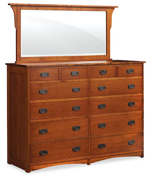 Simply Amish MESBMPM Prairie Mission Bureau Mirror, 59" Simply Amish MESBMPM Prairie Mission Bureau Mirror, 59"