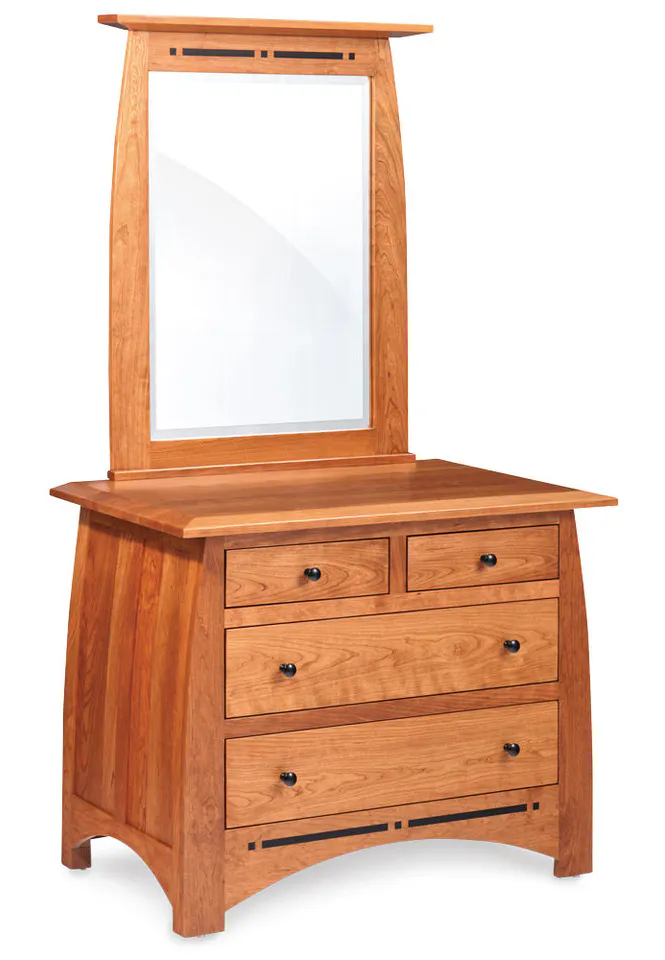 Simply Amish ECA125SC Aspen Short Chest with Inlay Simply Amish ECA125SC Aspen Short Chest with Inlay