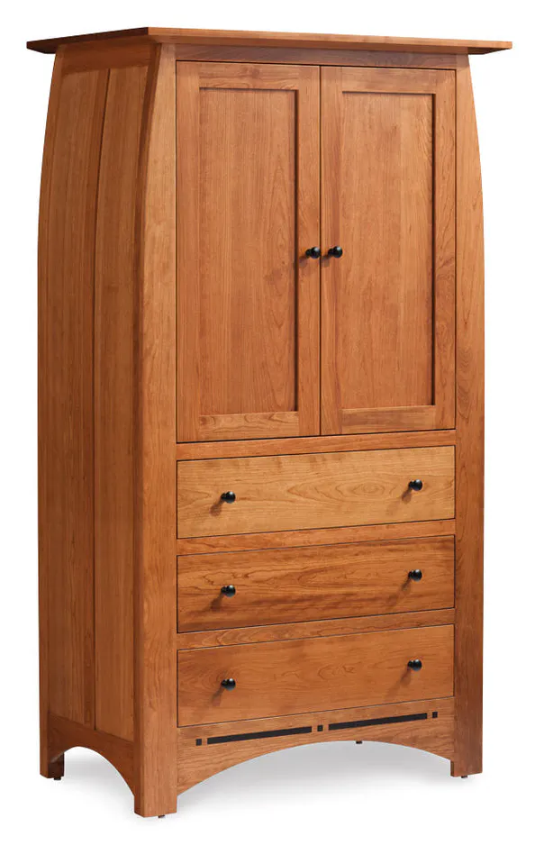 Simply Amish ECA1903DW Aspen 3-Drawer Wardrobe with Inlay Simply Amish ECA1903DW Aspen 3-Drawer Wardrobe with Inlay