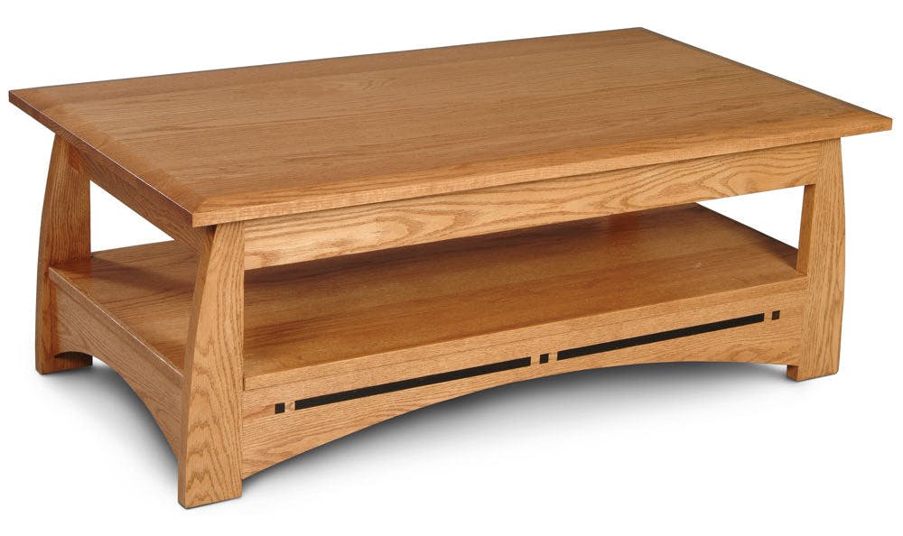 Simply Amish ECA745LT Aspen Coffee Table with Inlay Simply Amish ECA745LT Aspen Coffee Table with Inlay