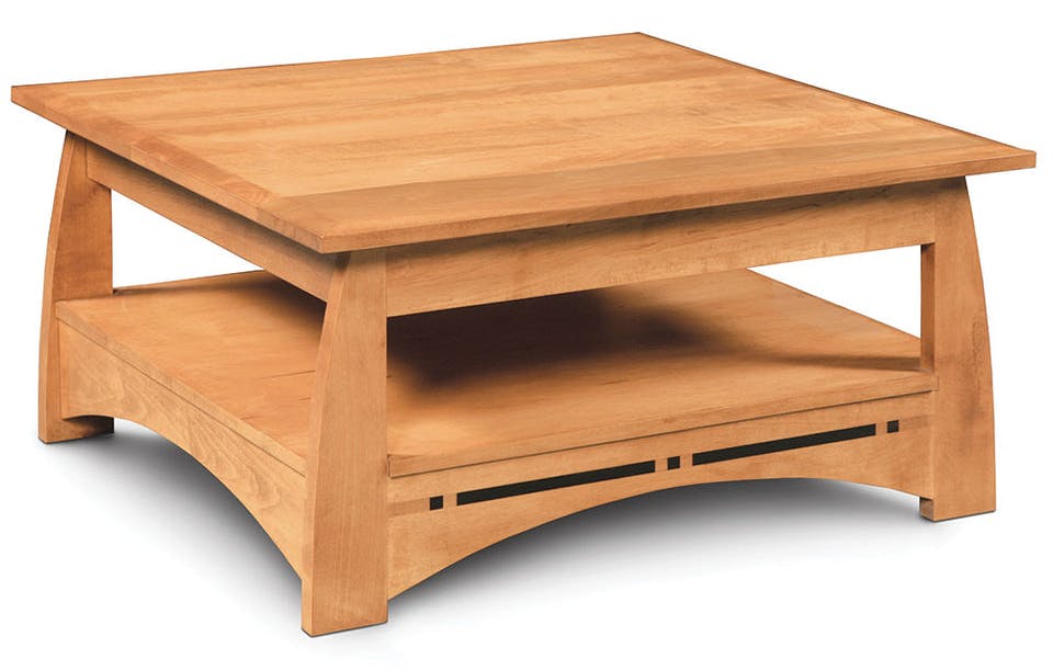 Simply Amish ECA750LT Aspen Square Coffee Table with Inlay Simply Amish ECA750LT Aspen Square Coffee Table with Inlay