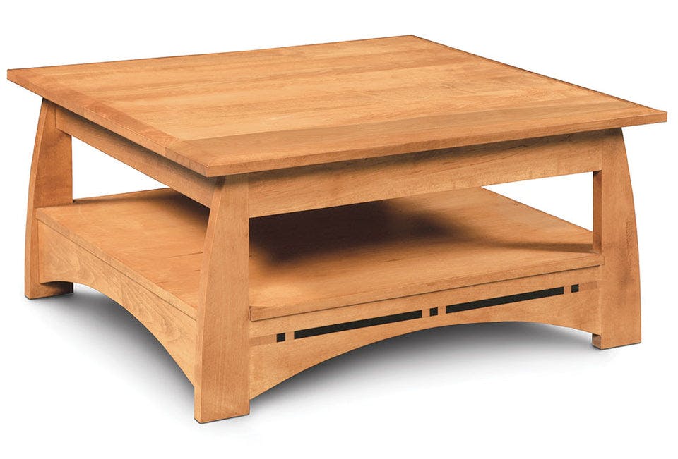 Simply Amish ECA750LT Aspen Square Coffee Table with Inlay Simply Amish ECA750LT Aspen Square Coffee Table with Inlay