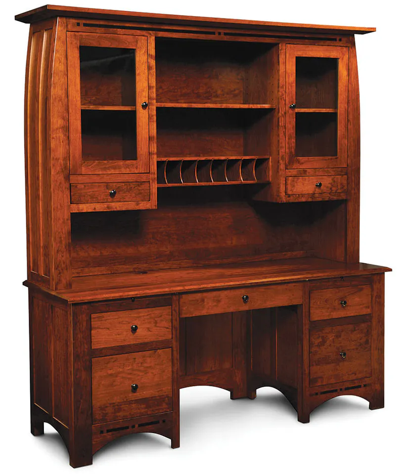 Simply Amish WDASP-05B Aspen Credenza with Inlay, Medium Simply Amish WDASP-05B Aspen Credenza with Inlay, Medium