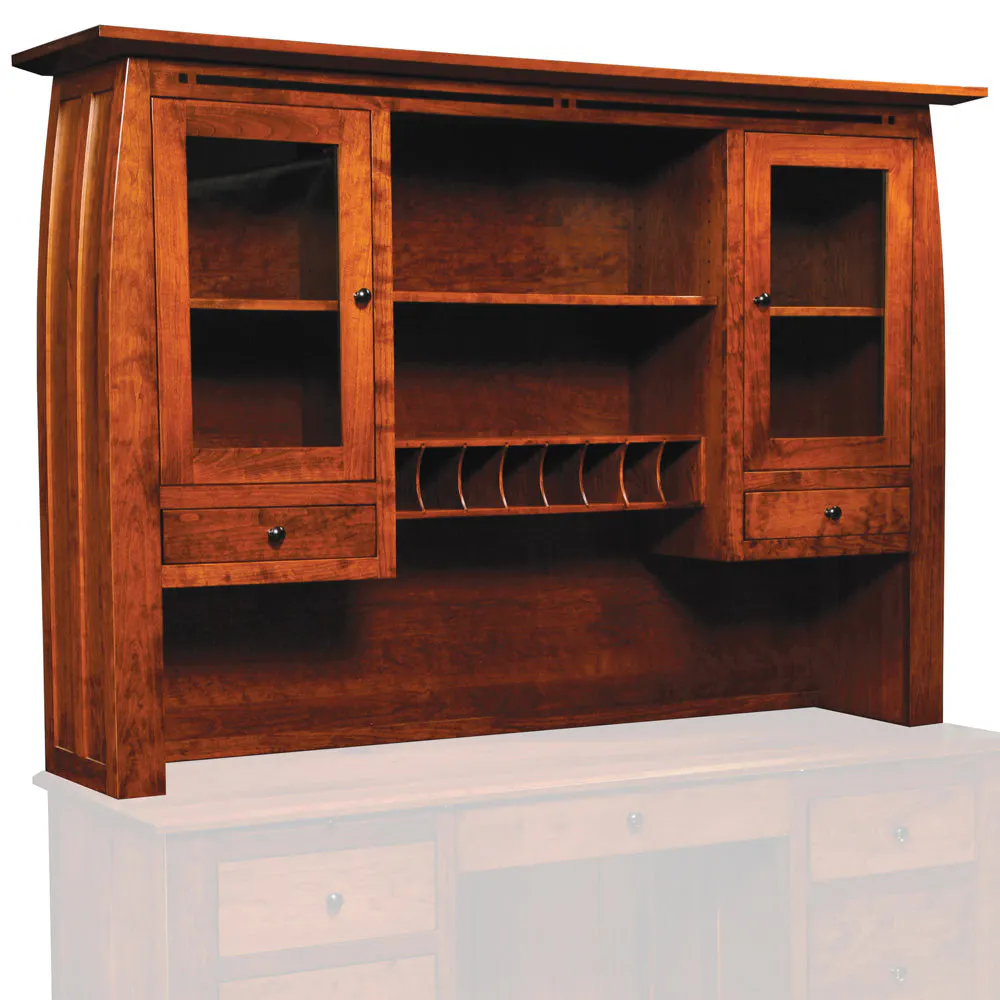 Simply Amish ECA805-R Aspen L-Shape Desk with Inlay - Right Return Only. Simply Amish ECA805-R Aspen L-Shape Desk with Inlay - Right Return Only.