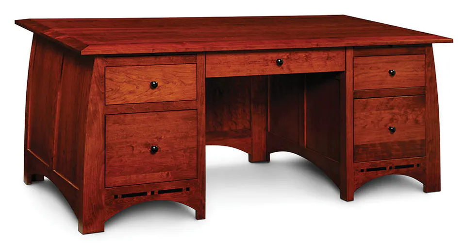 Simply Amish ECA800 Aspen Executive Desk with Inlay Simply Amish ECA800 Aspen Executive Desk with Inlay