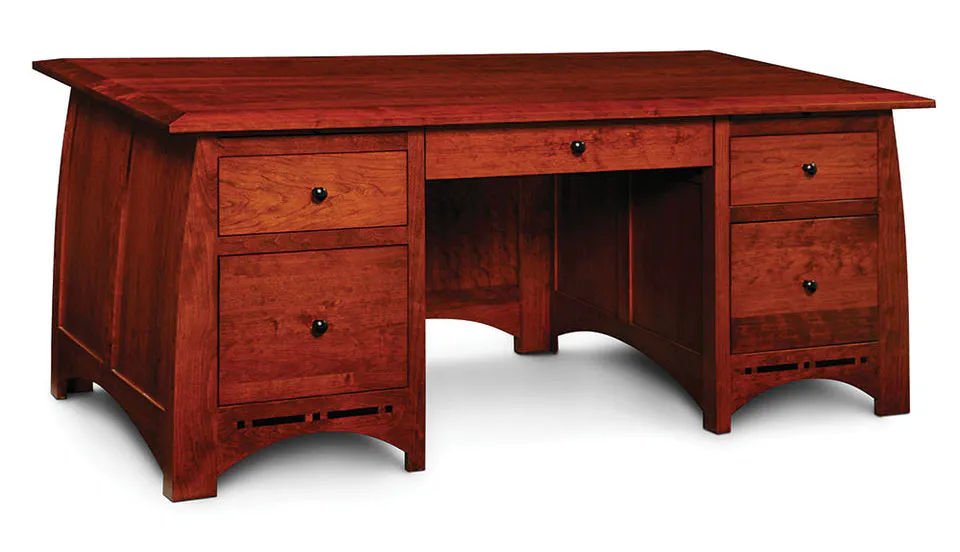 Simply Amish ECA800 Aspen Executive Desk with Inlay Simply Amish ECA800 Aspen Executive Desk with Inlay