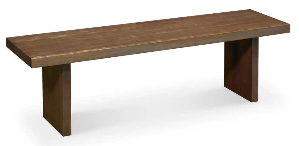 Simply Amish ECABR-12F-W Auburn Bay Bench Simply Amish ECABR-12F-W Auburn Bay Bench