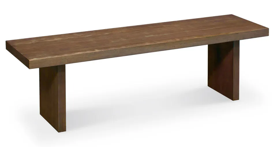 Simply Amish ECABR-12F-W Auburn Bay Bench Simply Amish ECABR-12F-W Auburn Bay Bench