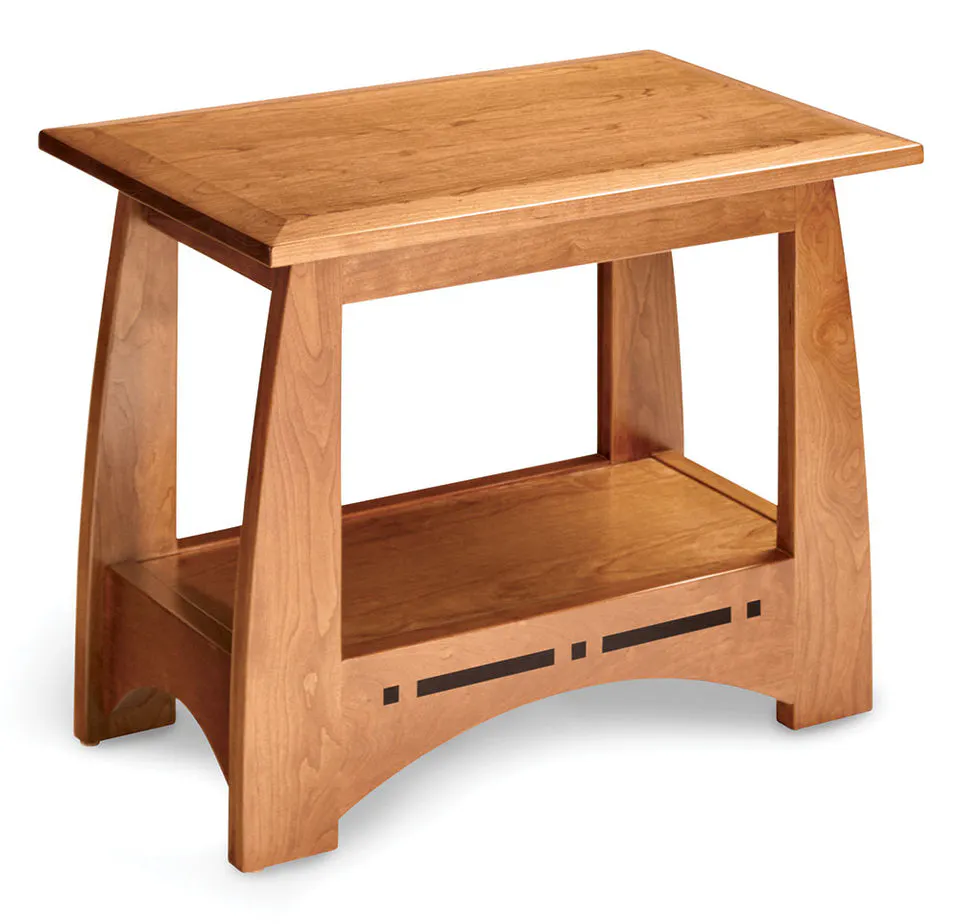 Simply Amish ECACST Aspen Chair Side Table with Inlay Simply Amish ECACST Aspen Chair Side Table with Inlay