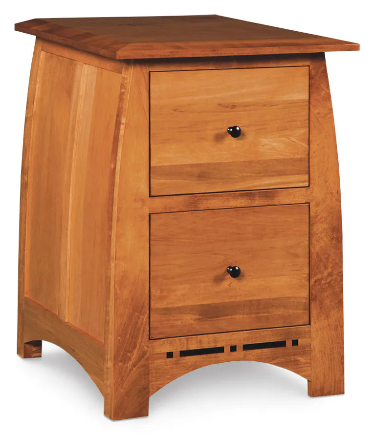 Simply Amish ECAFC2D Aspen 2 - Drawer File Cabinet with Inlay Simply Amish ECAFC2D Aspen 2 - Drawer File Cabinet with Inlay