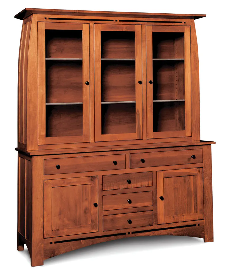 Simply Amish ESASP-K06/ESASP-A03E Aspen Closed Hutch with Inlay, Large Simply Amish ESASP-K06/ESASP-A03E Aspen Closed Hutch with Inlay, Large