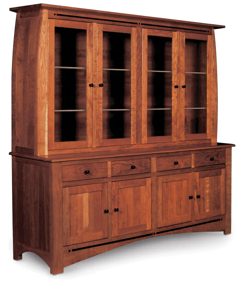 Simply Amish ESASP-L06/ESASP-A04B Aspen Closed Hutch with Inlay, Extra Large Simply Amish ESASP-L06/ESASP-A04B Aspen Closed Hutch with Inlay, Extra Large