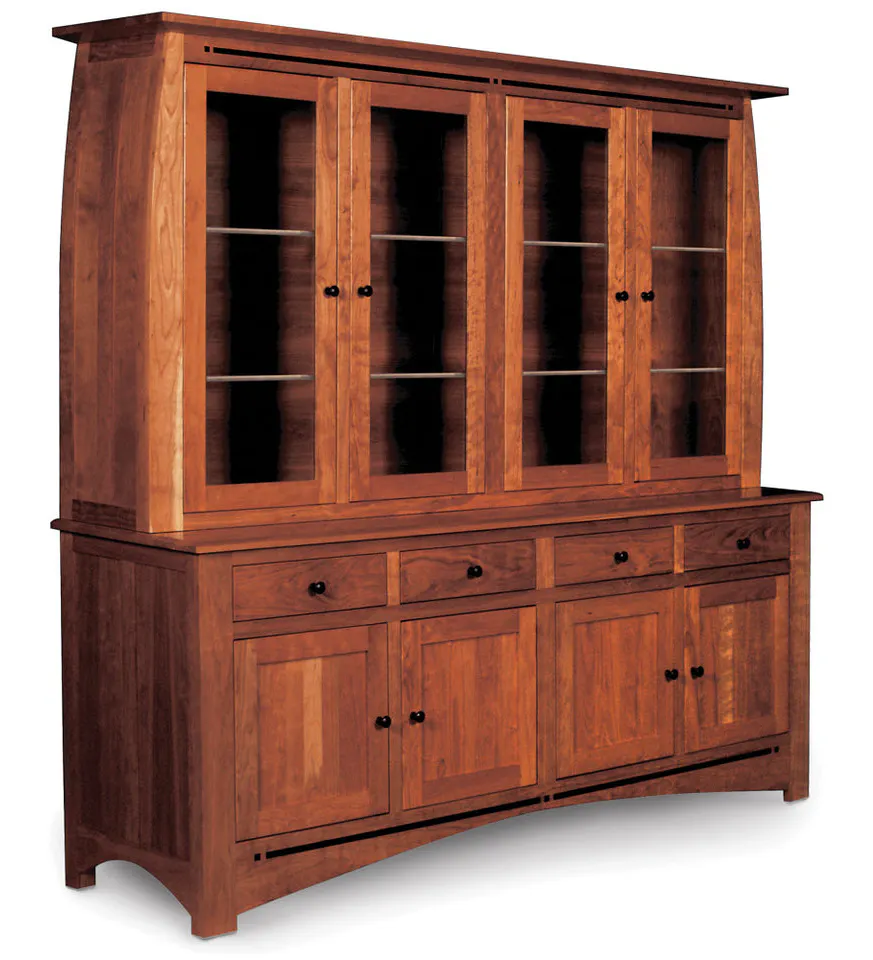 Simply Amish ESASP-L06/ESASP-A04B Aspen Closed Hutch with Inlay, Extra Large Simply Amish ESASP-L06/ESASP-A04B Aspen Closed Hutch with Inlay, Extra Large
