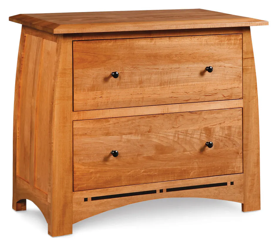 Simply Amish ECALFC2D Aspen Lateral File Cabinet with Inlay Simply Amish ECALFC2D Aspen Lateral File Cabinet with Inlay