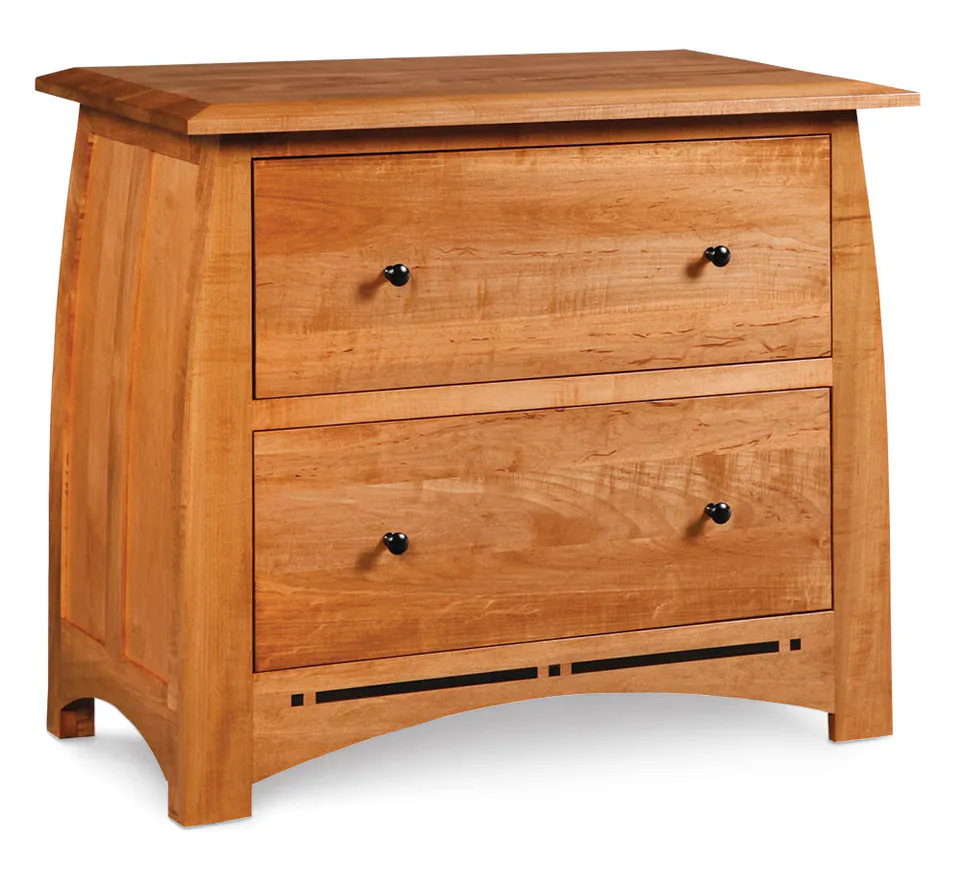 Simply Amish ECALFC2D Aspen Lateral File Cabinet with Inlay Simply Amish ECALFC2D Aspen Lateral File Cabinet with Inlay