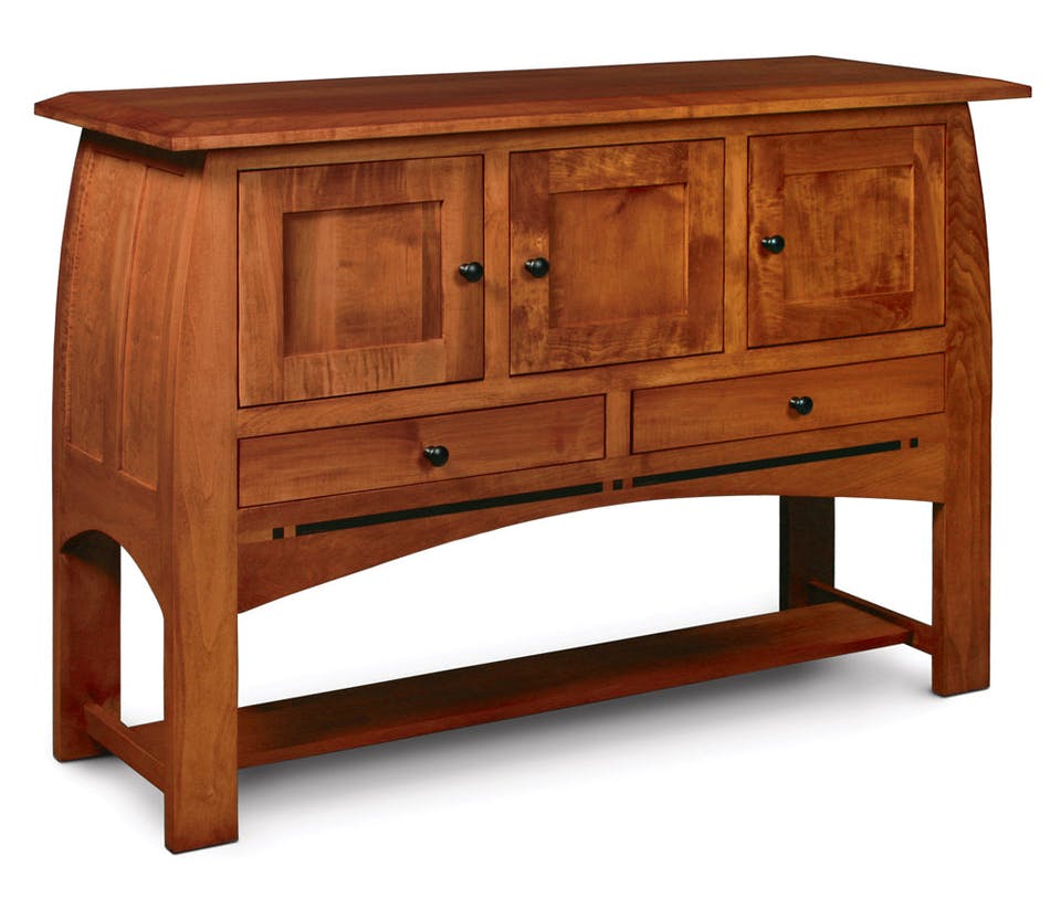 Simply Amish ECASBD Aspen Sideboard With Inlay Simply Amish ECASBD Aspen Sideboard With Inlay