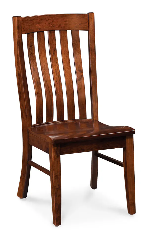 Simply Amish ECBRD-02A-L Bradford Side Chair w/ Leather Cushion Seat Simply Amish ECBRD-02A-L Bradford Side Chair w/ Leather Cushion Seat