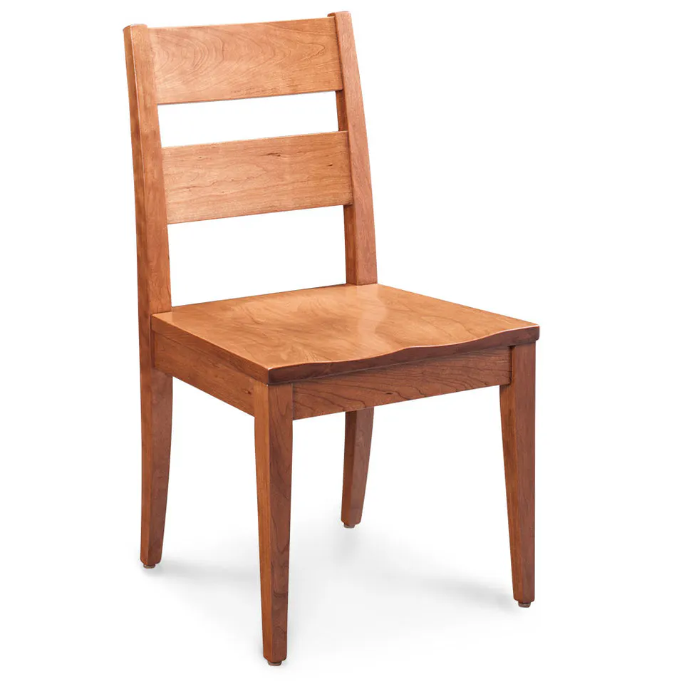 Simply Amish ECCDI-02A-L Cadira Side Chair w/ Leather Cushion Seat