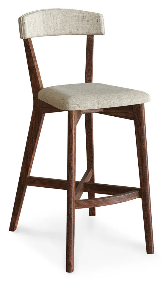 Simply Amish ECCLE-04C Cole Stationary Barstool - 24” Seat Height Simply Amish ECCLE-04C Cole Stationary Barstool - 24” Seat Height