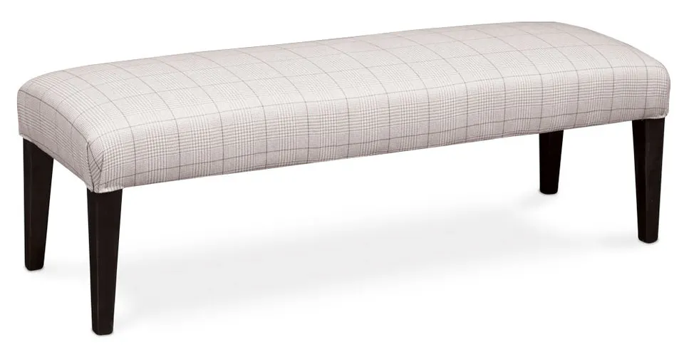 Simply Amish ECCLR-16D-F Claire Bench with Upholstery Simply Amish ECCLR-16D-F Claire Bench with Upholstery