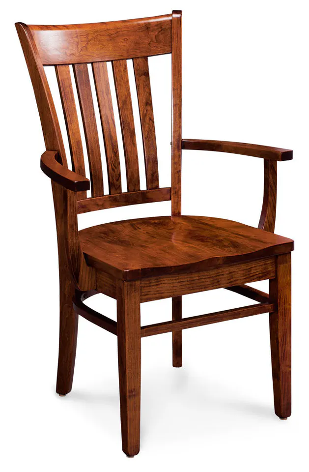 Simply Amish ECKAS-01A-F Kaskaskia Arm Chair w/ Fabric Cushion Seat Simply Amish ECKAS-01A-F Kaskaskia Arm Chair w/ Fabric Cushion Seat