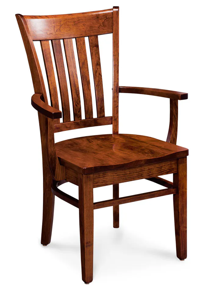 Simply Amish ECKAS-01A-F Kaskaskia Arm Chair w/ Fabric Cushion Seat Simply Amish ECKAS-01A-F Kaskaskia Arm Chair w/ Fabric Cushion Seat