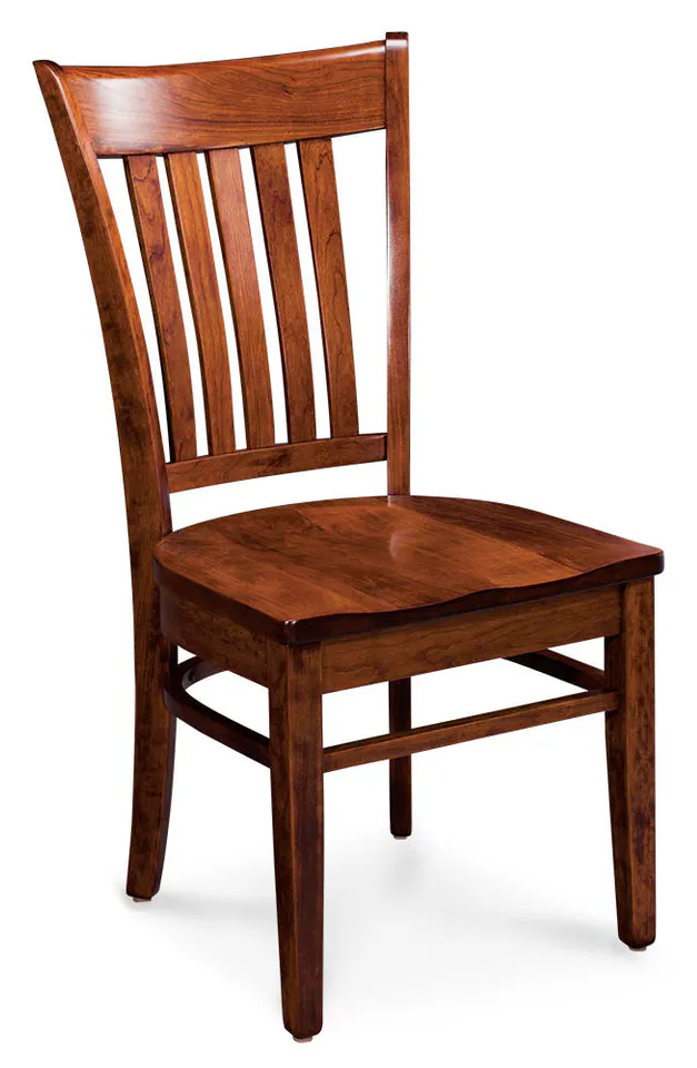 Simply Amish ECKAS-02A-F Kaskaskia Side Chair w/ Fabric Cushion Seat Simply Amish ECKAS-02A-F Kaskaskia Side Chair w/ Fabric Cushion Seat