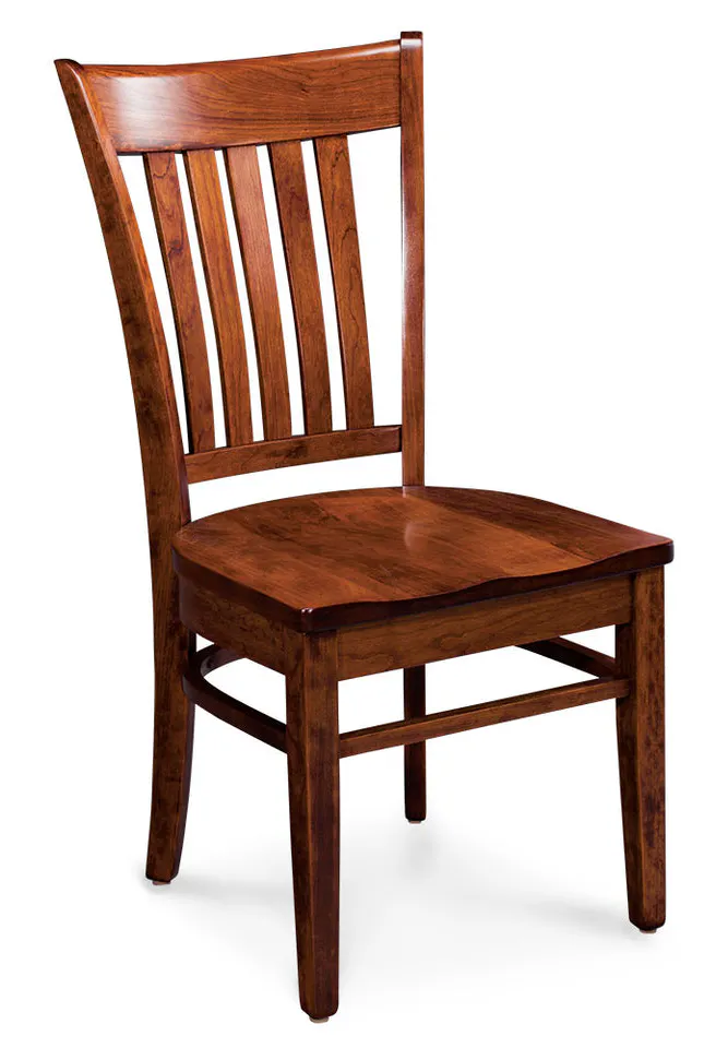Simply Amish ECKAS-02A-F Kaskaskia Side Chair w/ Fabric Cushion Seat Simply Amish ECKAS-02A-F Kaskaskia Side Chair w/ Fabric Cushion Seat