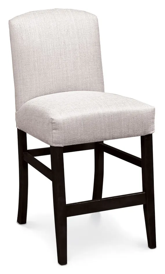 Simply Amish ECLAN-04B-L Lana Stationary Barstool Simply Amish ECLAN-04B-L Lana Stationary Barstool
