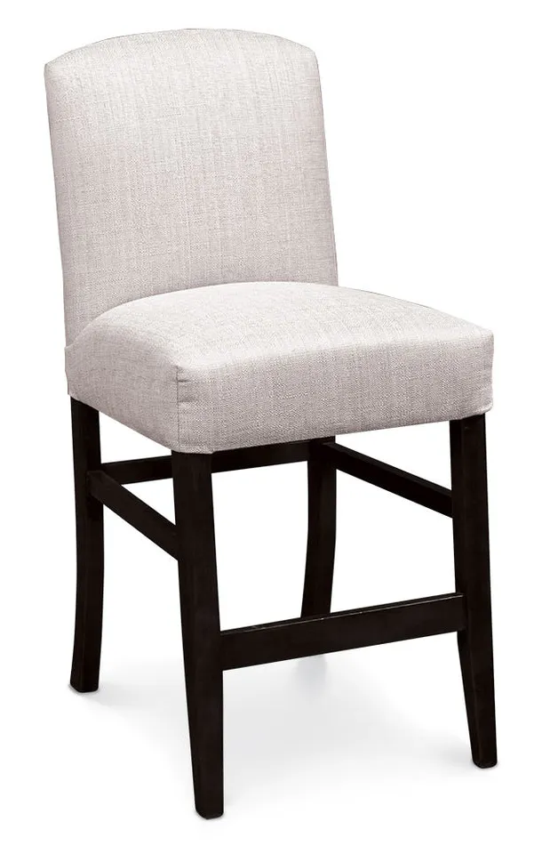 Simply Amish ECLAN-04B-L Lana Stationary Barstool Simply Amish ECLAN-04B-L Lana Stationary Barstool