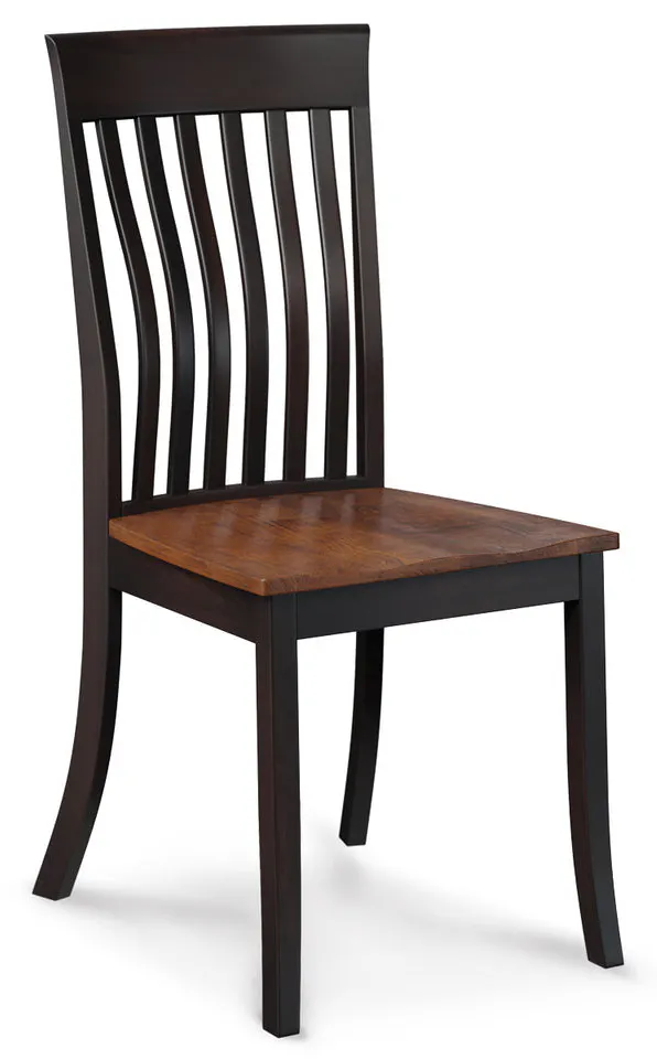 Simply Amish ECLO3-02A-W Loft III Side Chair w/ Wood Seat Simply Amish ECLO3-02A-W Loft III Side Chair w/ Wood Seat