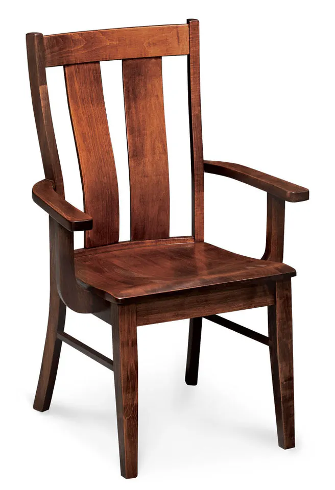 Simply Amish ECMIT-01A-F Mitchell Arm Chair w/ Fabric Cushion Seat Simply Amish ECMIT-01A-F Mitchell Arm Chair w/ Fabric Cushion Seat