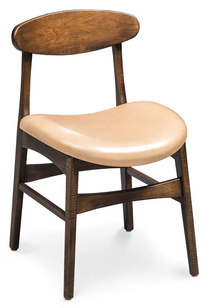 Simply Amish ECNSA-02A-F Anissa Side Chair w/ Fabric Cushion Seat Simply Amish ECNSA-02A-F Anissa Side Chair w/ Fabric Cushion Seat