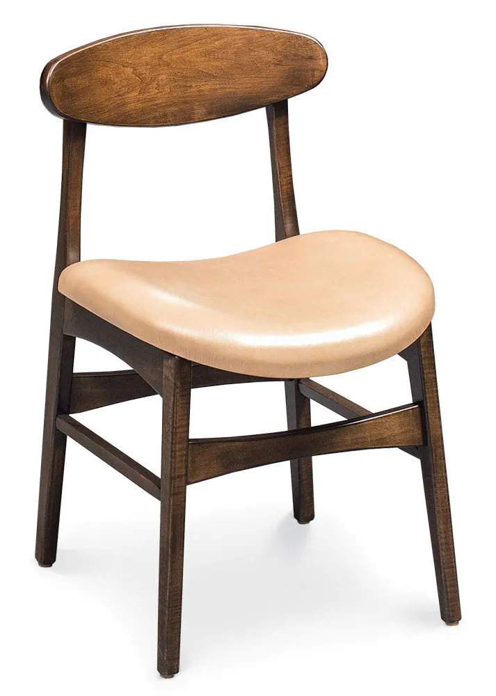 Simply Amish ECNSA-02A-F Anissa Side Chair w/ Fabric Cushion Seat Simply Amish ECNSA-02A-F Anissa Side Chair w/ Fabric Cushion Seat