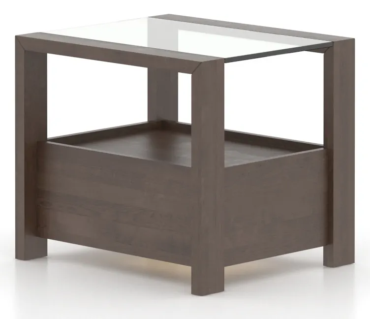Canadel Living Room ERE02421CL29MTONF Rectangular End Table Canadel Living Room ERE02421CL29MTONF Rectangular End Table
