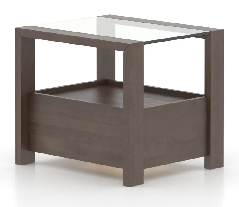 Canadel Living Room ERE02421CL29MTONF Rectangular End Table Canadel Living Room ERE02421CL29MTONF Rectangular End Table