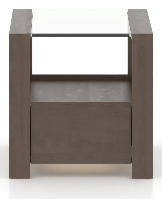 Canadel Living Room ERE02421CL29MTONF Rectangular End Table Canadel Living Room ERE02421CL29MTONF Rectangular End Table