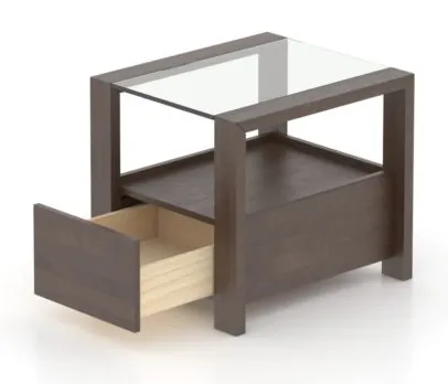 Canadel Living Room ERE02421CL29MTONF Rectangular End Table Canadel Living Room ERE02421CL29MTONF Rectangular End Table