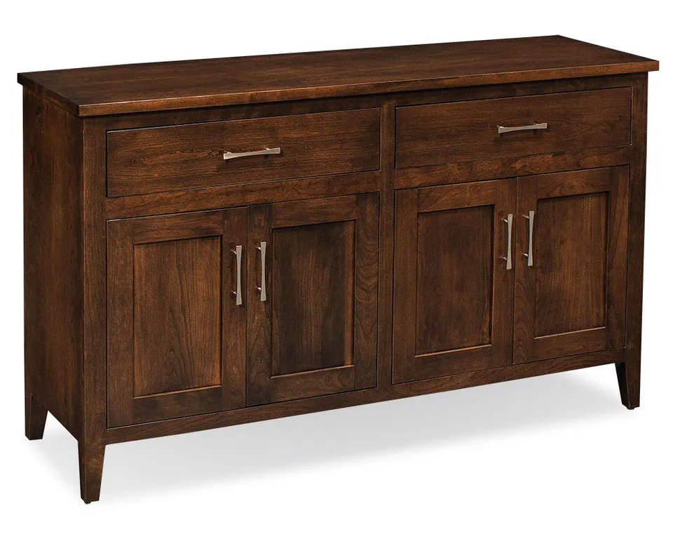 Simply Amish ESCRA-G28D Crawford Buffet with Legs,72"w - Features one adjustable shelf on each side Simply Amish ESCRA-G28D Crawford Buffet with Legs,72"w - Features one adjustable shelf on each side